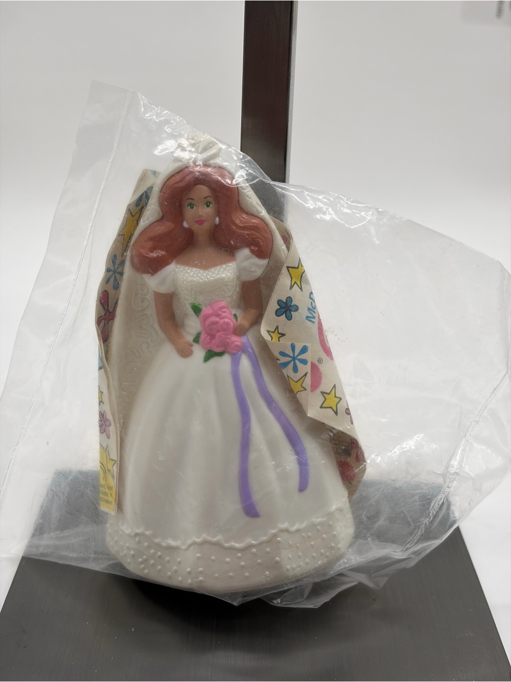 Vtg. 1990 McDonald’s Happy Meal – Barbie -- Wedding Day Midge Figure (Sealed)